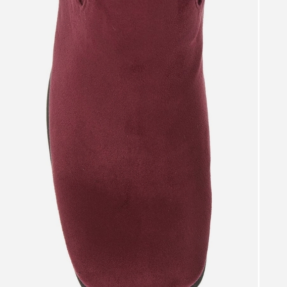 Jeffrey Campbell Red Heeled Boots Sleek Design - Picture 2 of 6